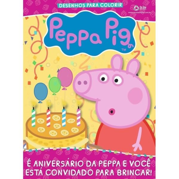 DESENHOS PARA COLORIR PEPPA PIG